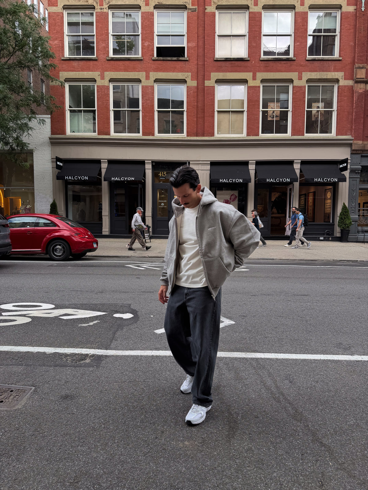 Ultra Heavy Soho Zipped Hoodie